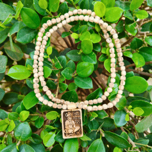 Shri Sita Ram Tulsi Mala | 100% Pure Tulsi Wood Mala