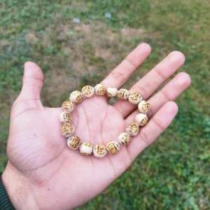 Radha Naam Pure Tulsi Hand Bracelet