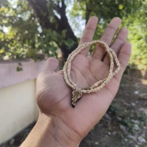tulsi kanthi mala with radha naam locket